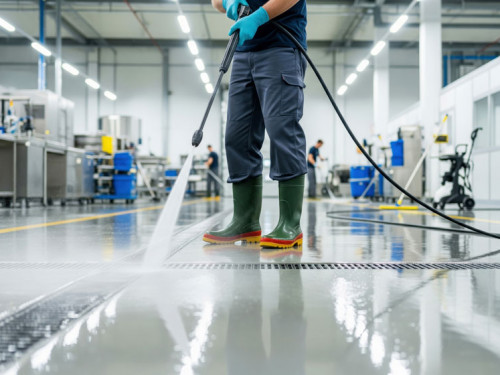 Industrie- und Gewerbe&shy;reinigung