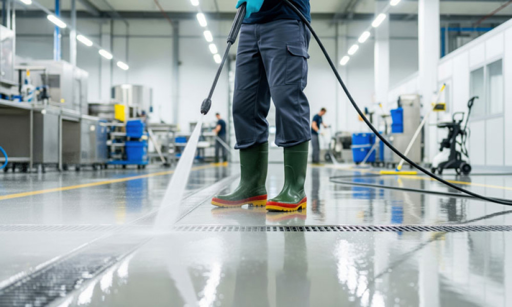 Industrie- und Gewerbe&shy;reinigung